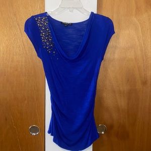 💙EUC Like New Cable & Gauge Royal Blue Tunic